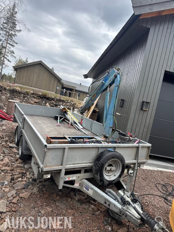 2021 Ifor Williams LM146 med HMF kran